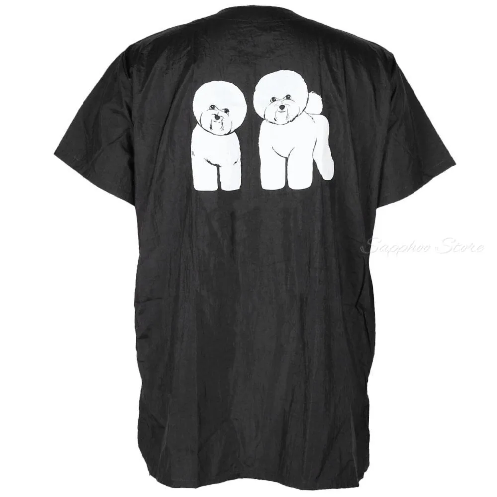 الحيوانات الأليفة الاستمالة ملابس العمل Bichon مصفف الشعر Smocks تنفس حلاقة كيب القط الكلب مكافحة ساكنة لا عصا الشعر مريلة مقاومة للماء