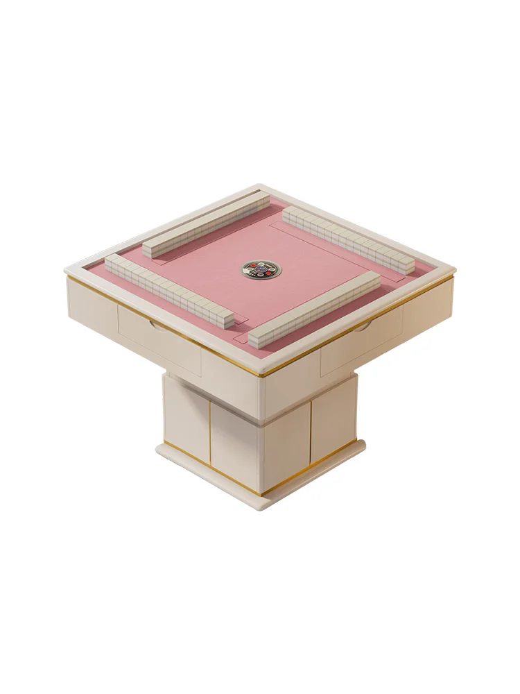 

Liftable electric mahjong table coffee table fully automatic rocking board chess and card table silent