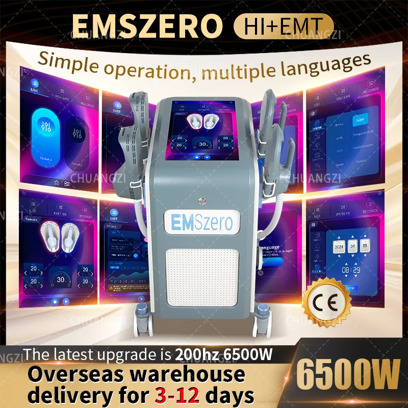 6500W DLS-EMS NEO EMSzero Portable Home Use Weight Loss And EMS Muscle Building Electromagnetic Machine