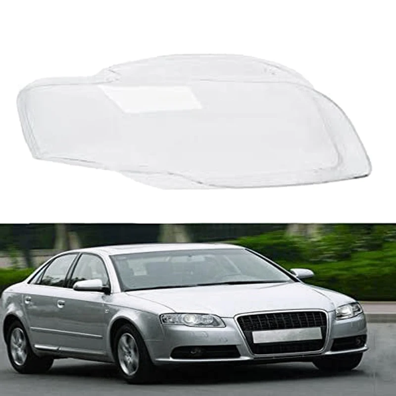 

Передняя фара, крышка объектива лампы, абажур для Audi A4 B7 2006 2007 2008, правый