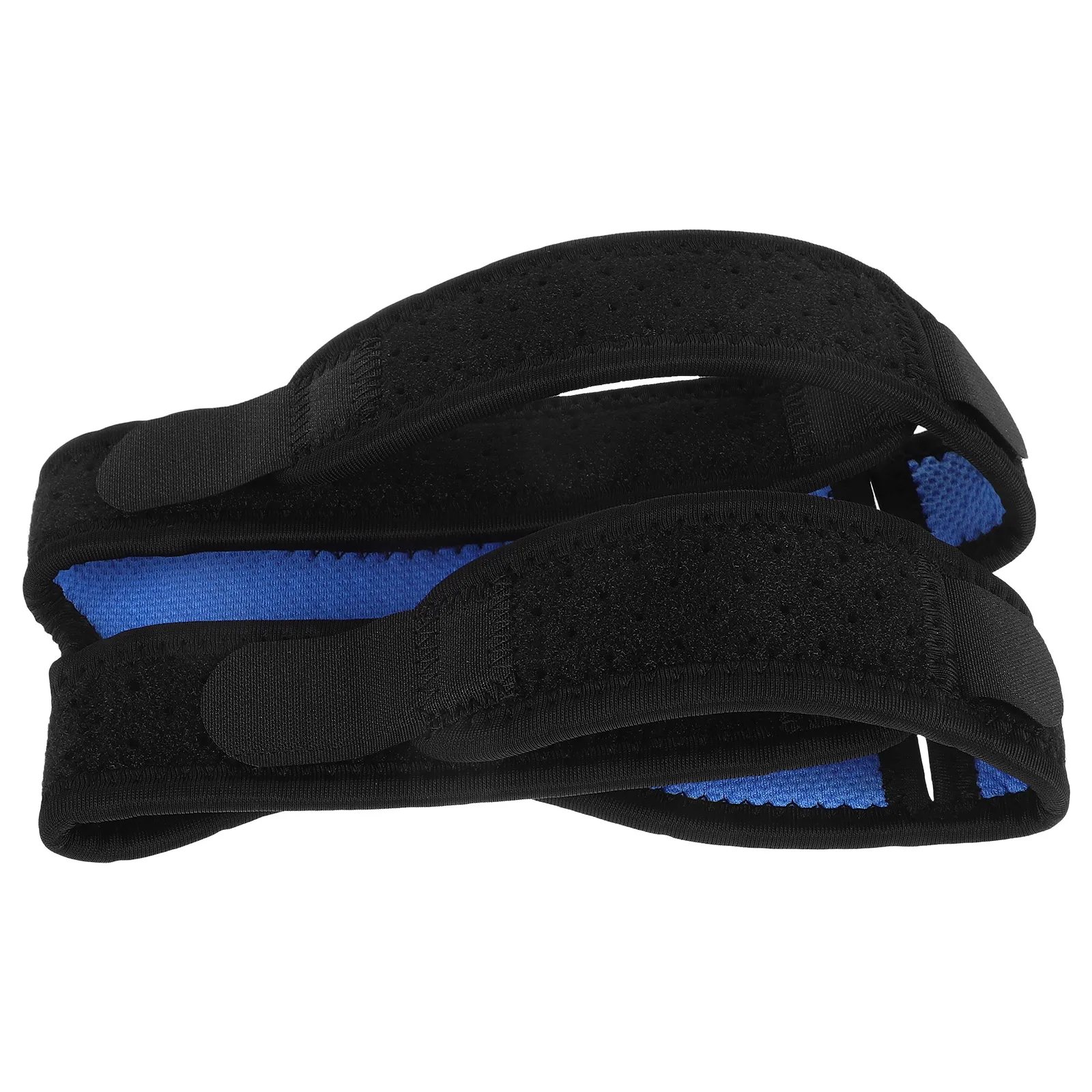 

Elastic Patella Knee Support Band for Sports Black Adjustable Dual Pads Breathable Brace Men Women Basketball Jump Rope