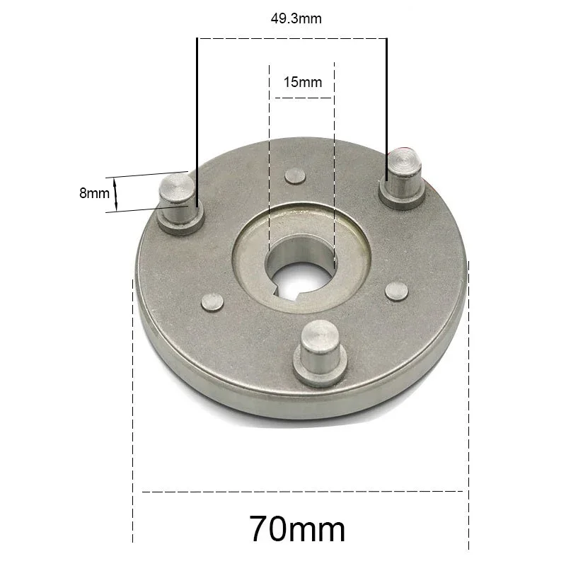 70mm Electric Vehicle Motor Gear Clutch For Bafang Mid Drive Motor Electric Bike E-Bike Ebike Parts Right Outlet Clutch