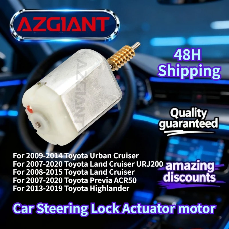 

For 2007-2020 Toyota Land Cruiser URJ200/Urban Cruiser 2009-2014 AZGIANT Car Steering Lock Actuator motor OEM parts Accessories