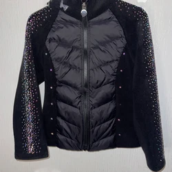 Figure Skating Training Coat 90 White Duck Down Down Jacket Thick Coat