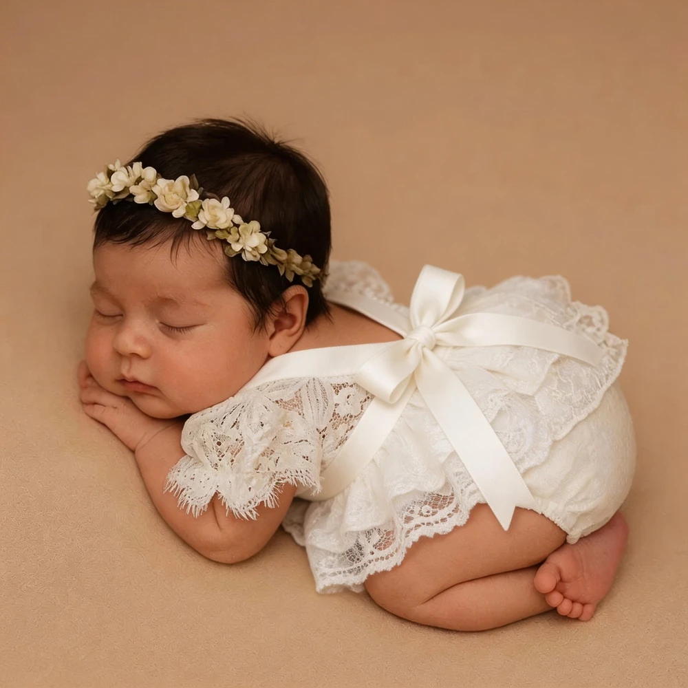 Elegante witte kanten romper m - Baby Clothing Onesies recensie en prijs
