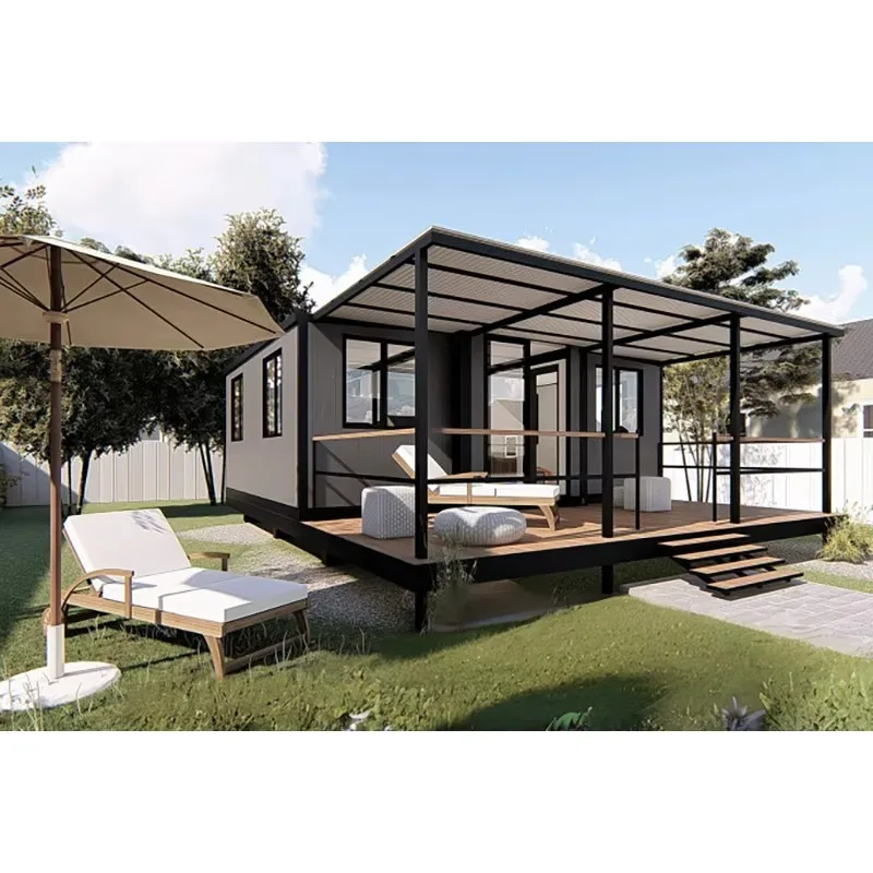 قابل للفصل جاهز 20Ft 40Ft فاخر حديث جاهز فيلا شحن حاوية محمولة منزل 2 3 4 5 غرفة نوم منزل صغير متنقل #2