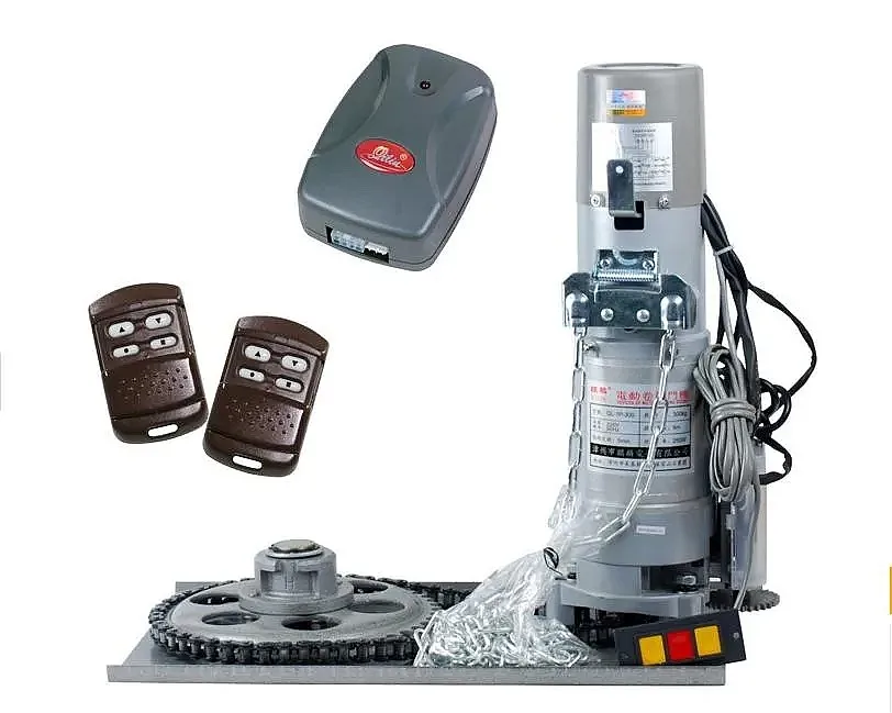 Manual and Electric Door Motors for Rolling Shutter Door Openers