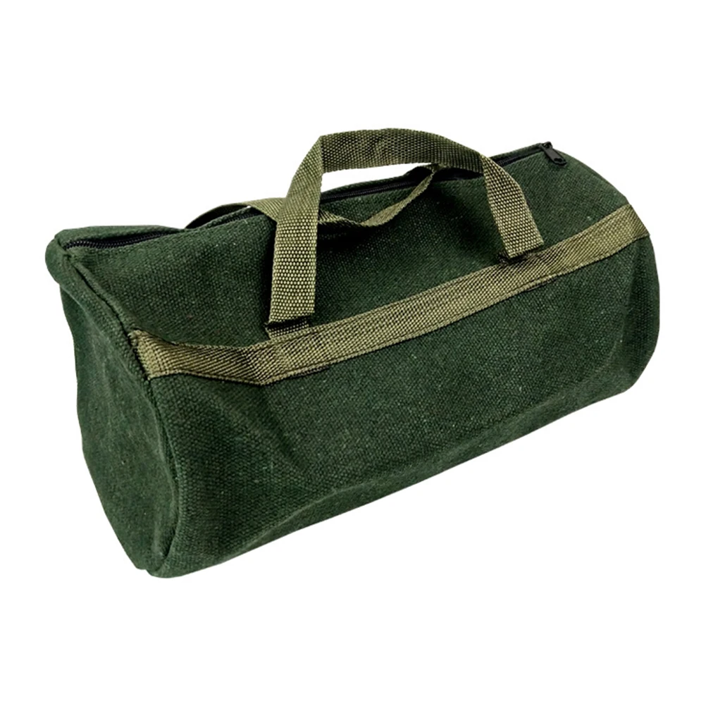 

Large Capacity Bag Waterproof Fabric Auto Repair Storage Bag 40X20Cm Round Durable Light Easy Clean Portable Tool