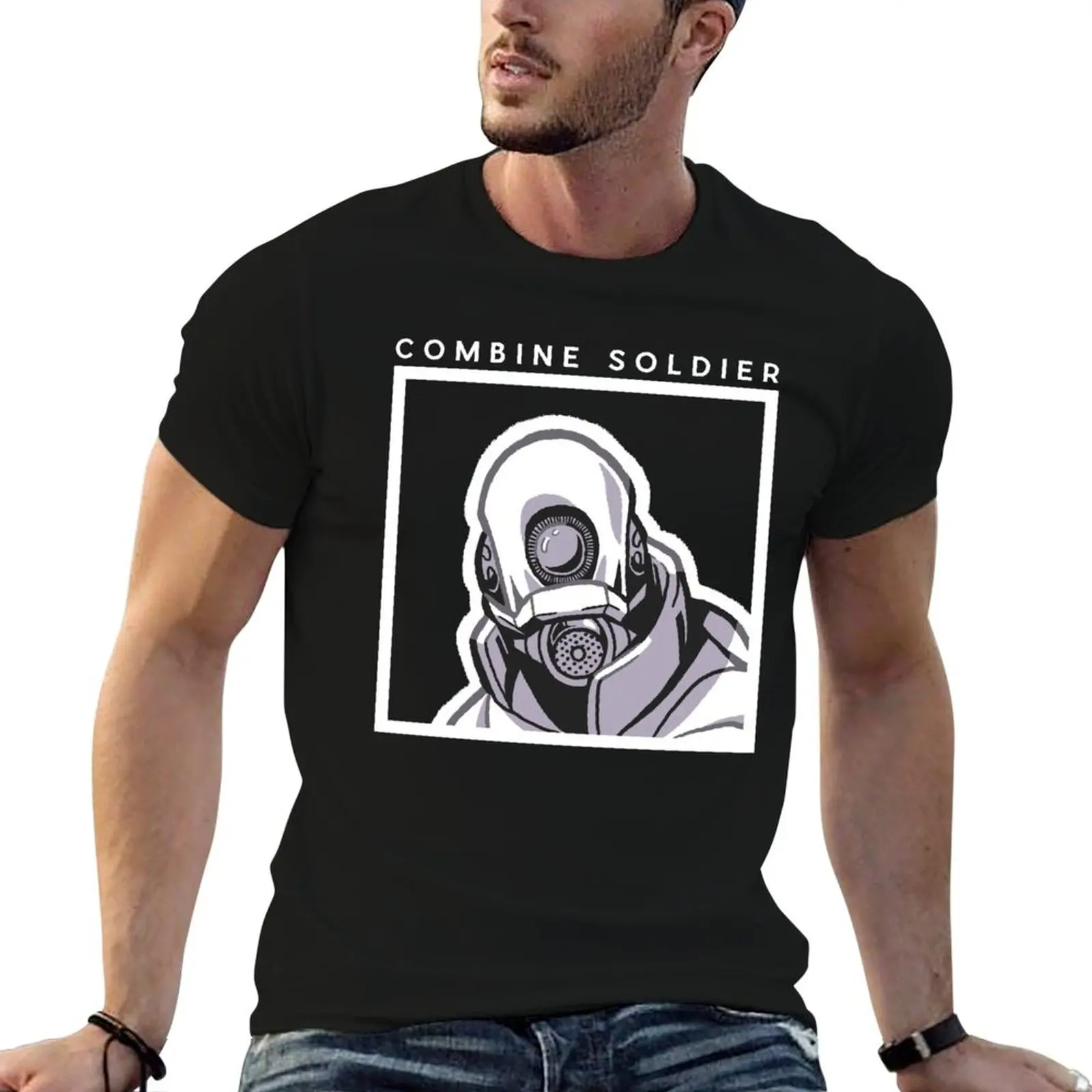 Combine Soldier - Half Life T-Shirt Simple Print Design T-Shirt