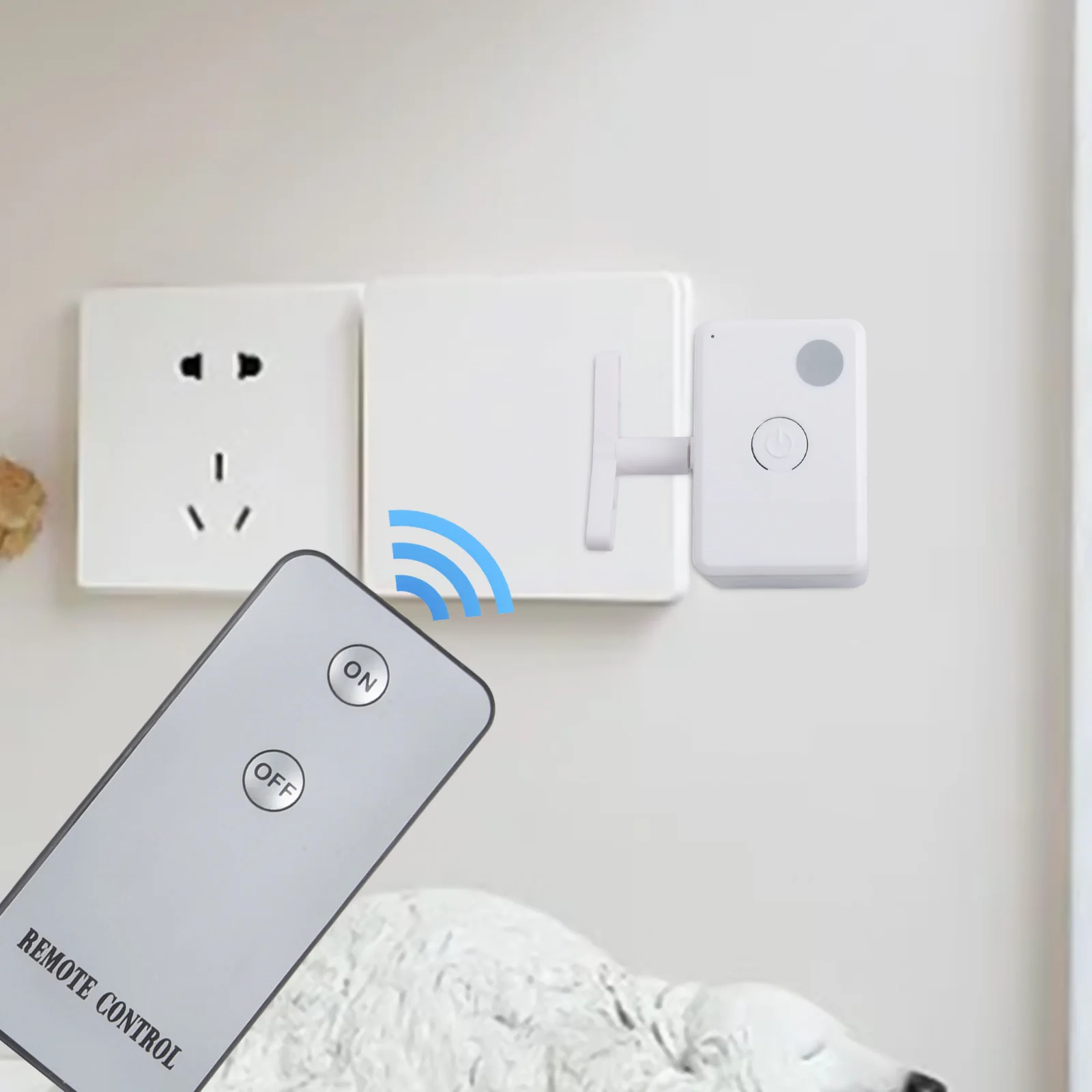 Home Controller Remote Switch Remote Button Pusher Wireless Infrared Light Switch for Home Lighting ABS Switch Robot