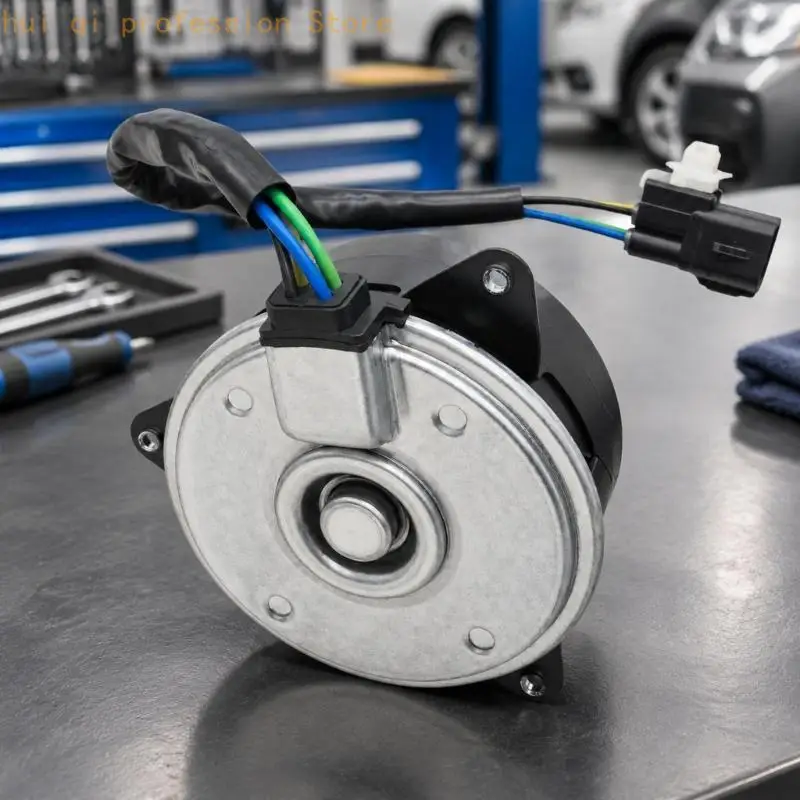 17120-58J51 17120-58J50 Interchange Radiator Cooling Motor for Wagon R K6A, Installs Behind Radiator to Drive Cooling Air