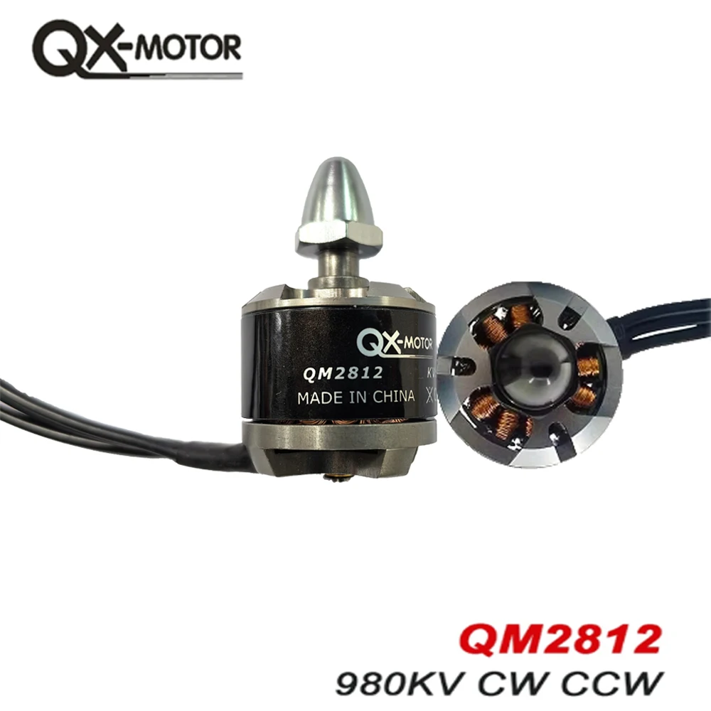 QX-MOTOR QM2812 CW CCW 980KV brushless motor, suitable for F330 F450 F550 remote control drone toy accessories