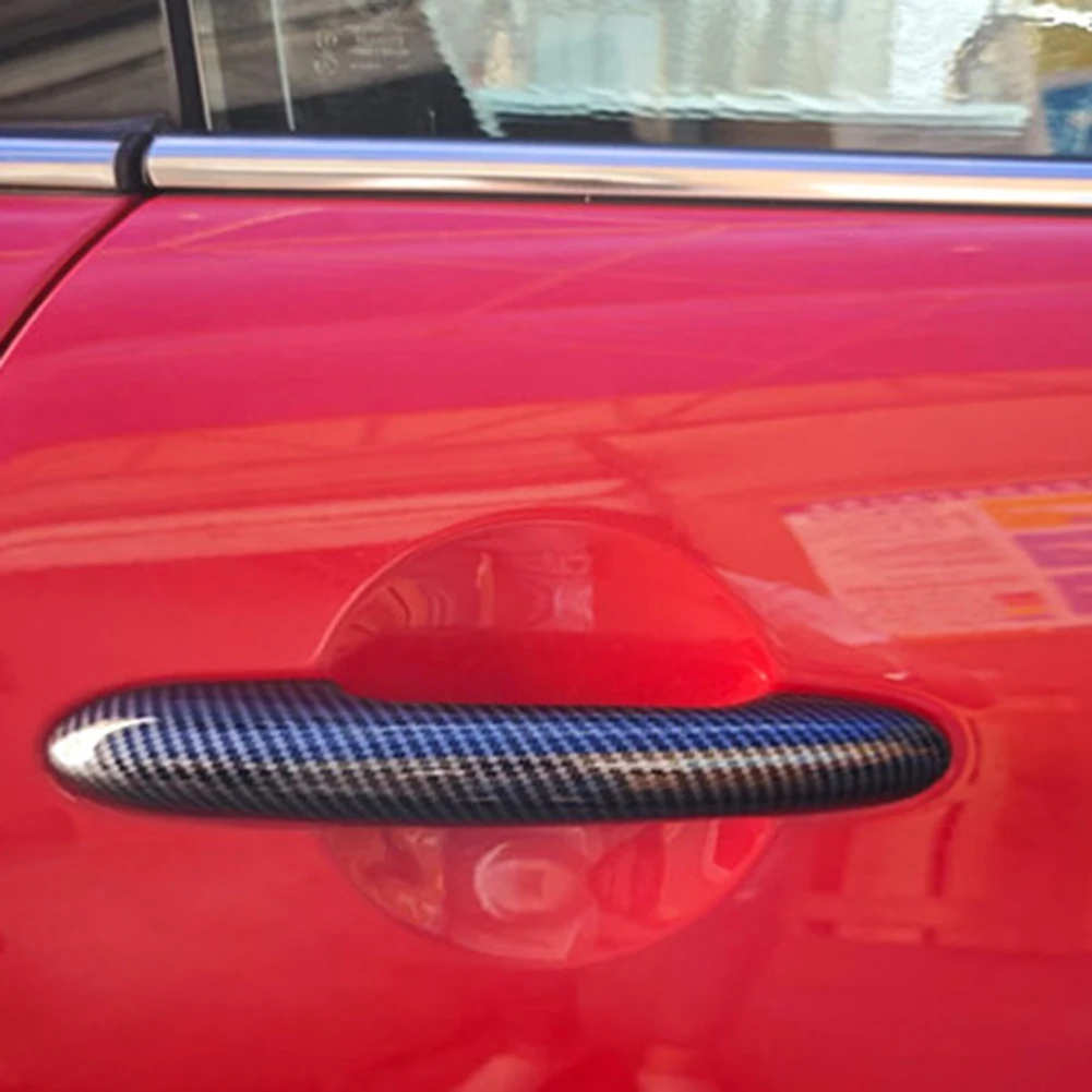 

Чехлы на дверные ручки из АБС-пластика для мини-COOPER S для CABRIO 2025 5D, сменные аксессуары с текстурой из углеродного волокна