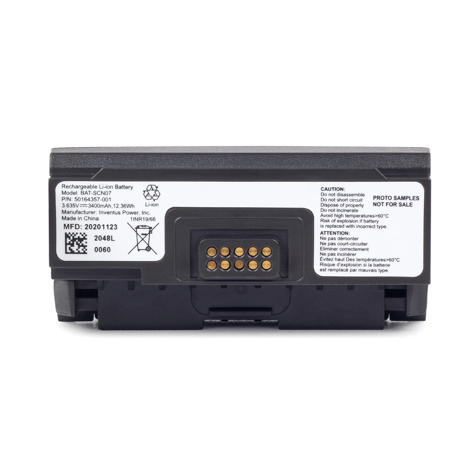 

Honeywell Scanner Battery 3400mAh 3.6V (BAT-SCN07) for 8690i Handheld Terminal
