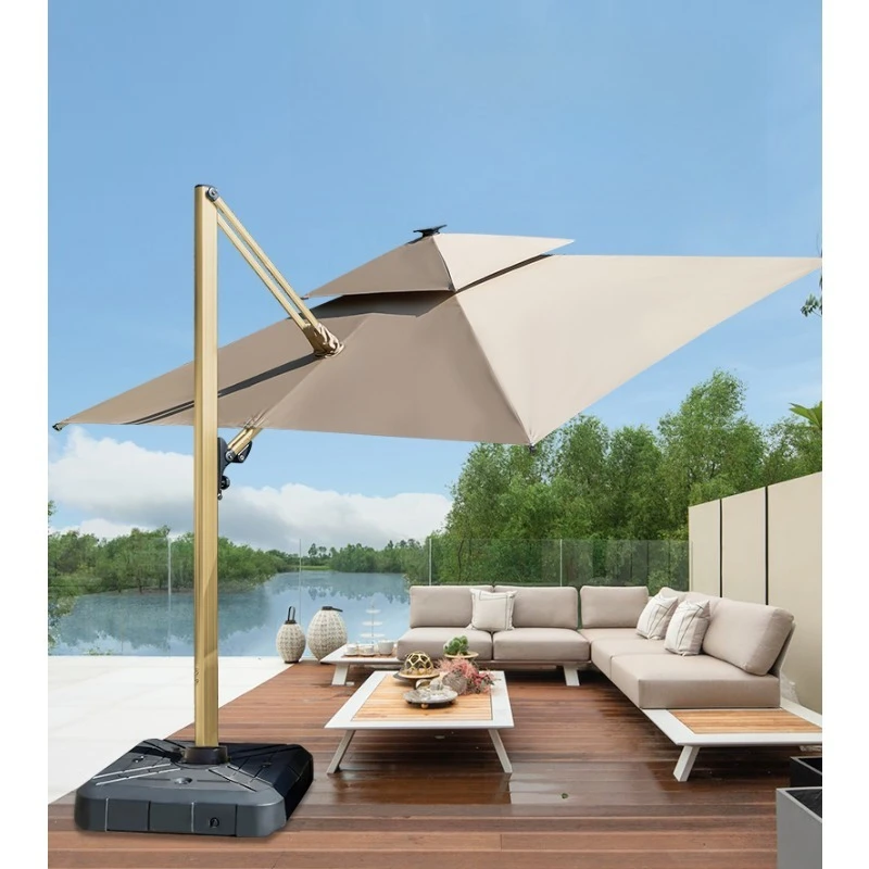 

Outdoor parasol, courtyard outdoor balcony villa garden large sun umbrella