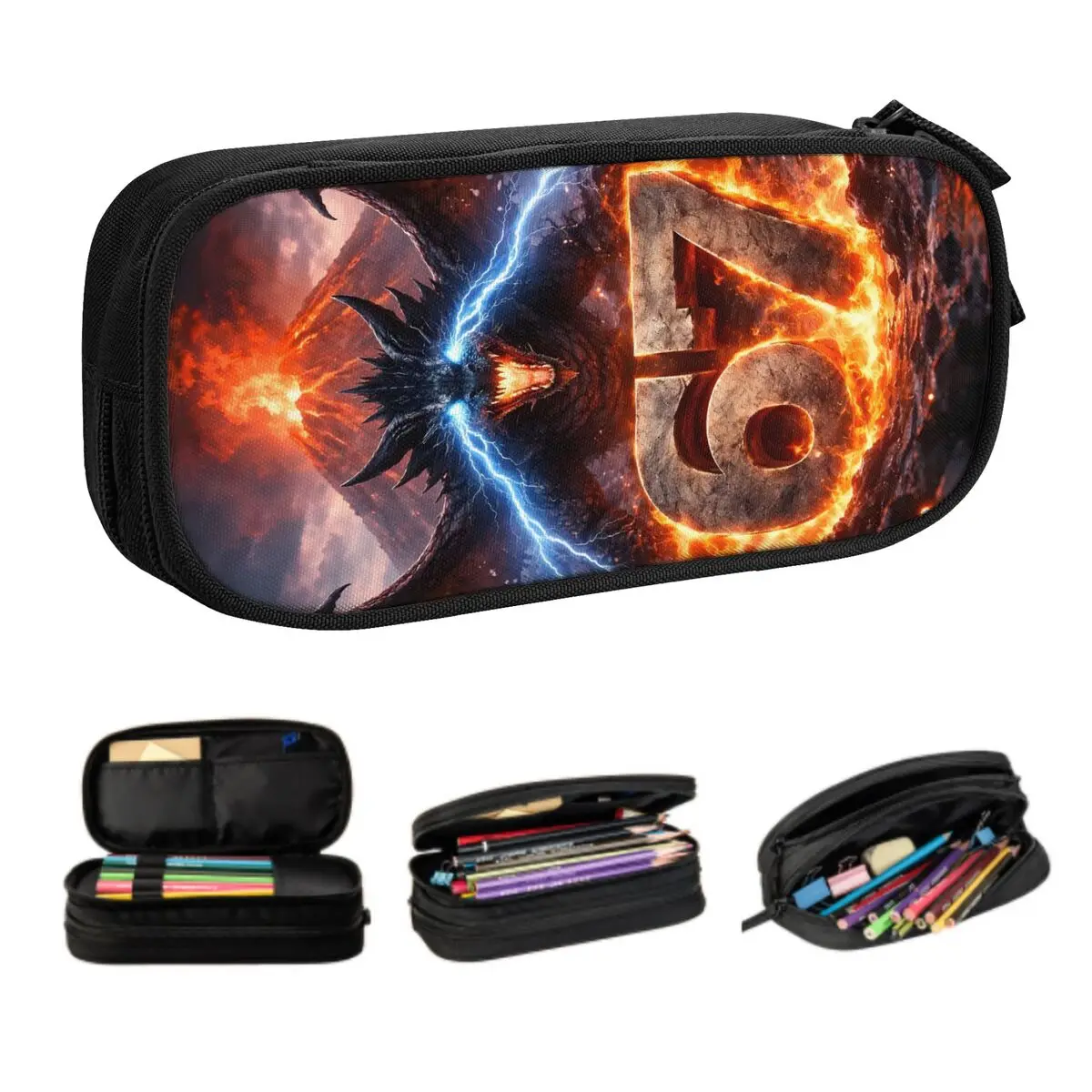 Custom Six Seven 67 Pencil Cases for Boy Girl Large Storage Italian Pen Box Bag School Supplies
