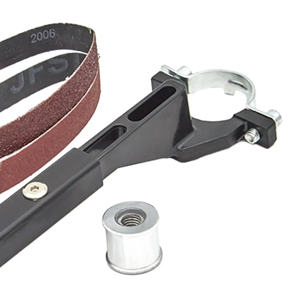 เครื่องบดมุมวงเล็บเจียรแบบพกพาทนทานน้ําหนักเบา 1 ประแจปลายเปิด Universal เครื่องขัดเข็มขัดโลหะสําหรับร่องเจียร