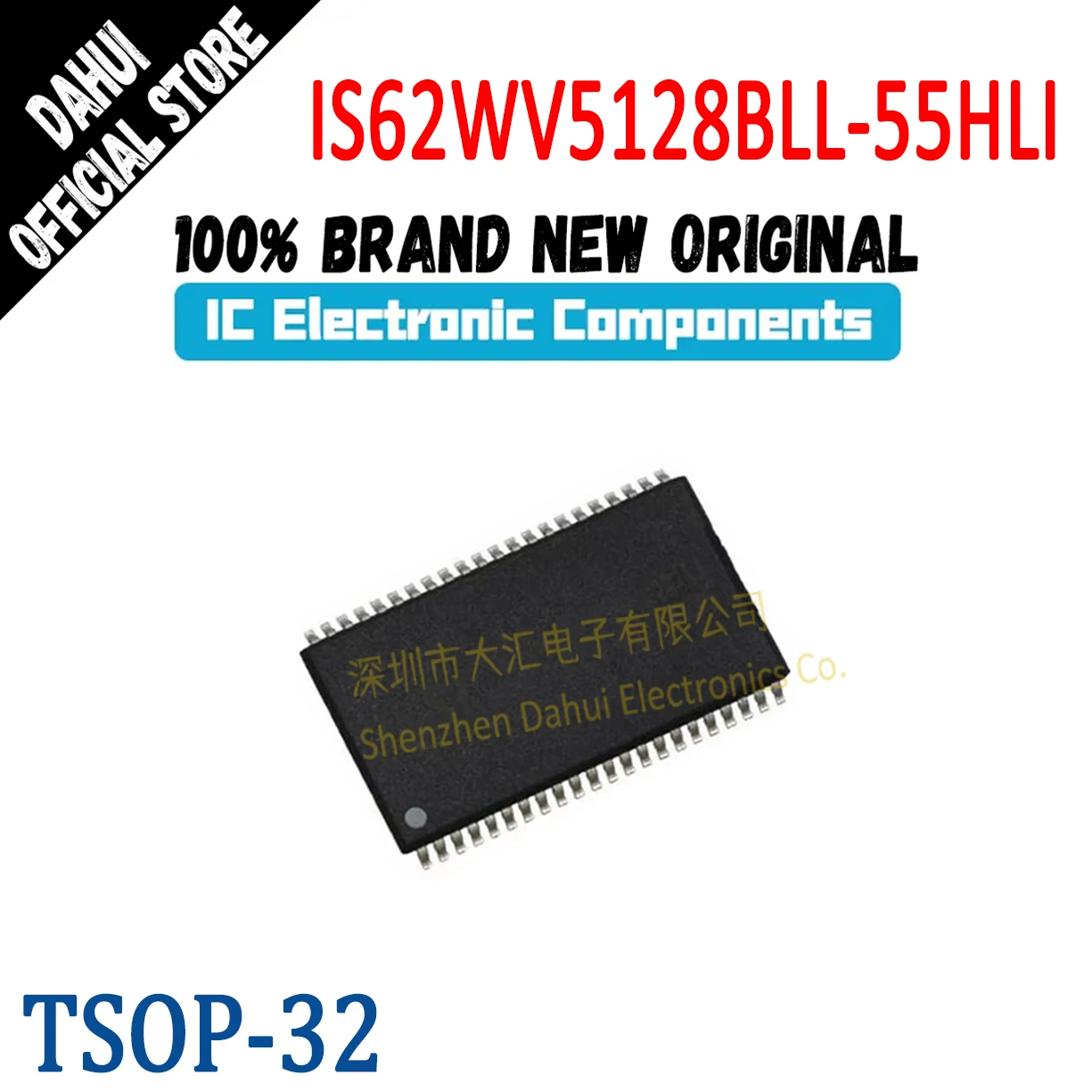 IS62WV5128BLL-55HLI TSOP-32 Memory Brand New Original