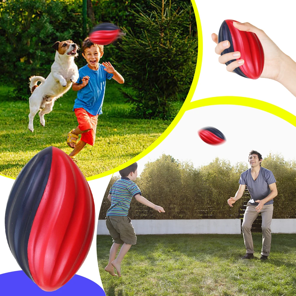 Mini Soft American Football Toss & Kick Practice Training Rugby Ball Indoor Or Outdoor Use Rugby Toy For Kids Team Activities