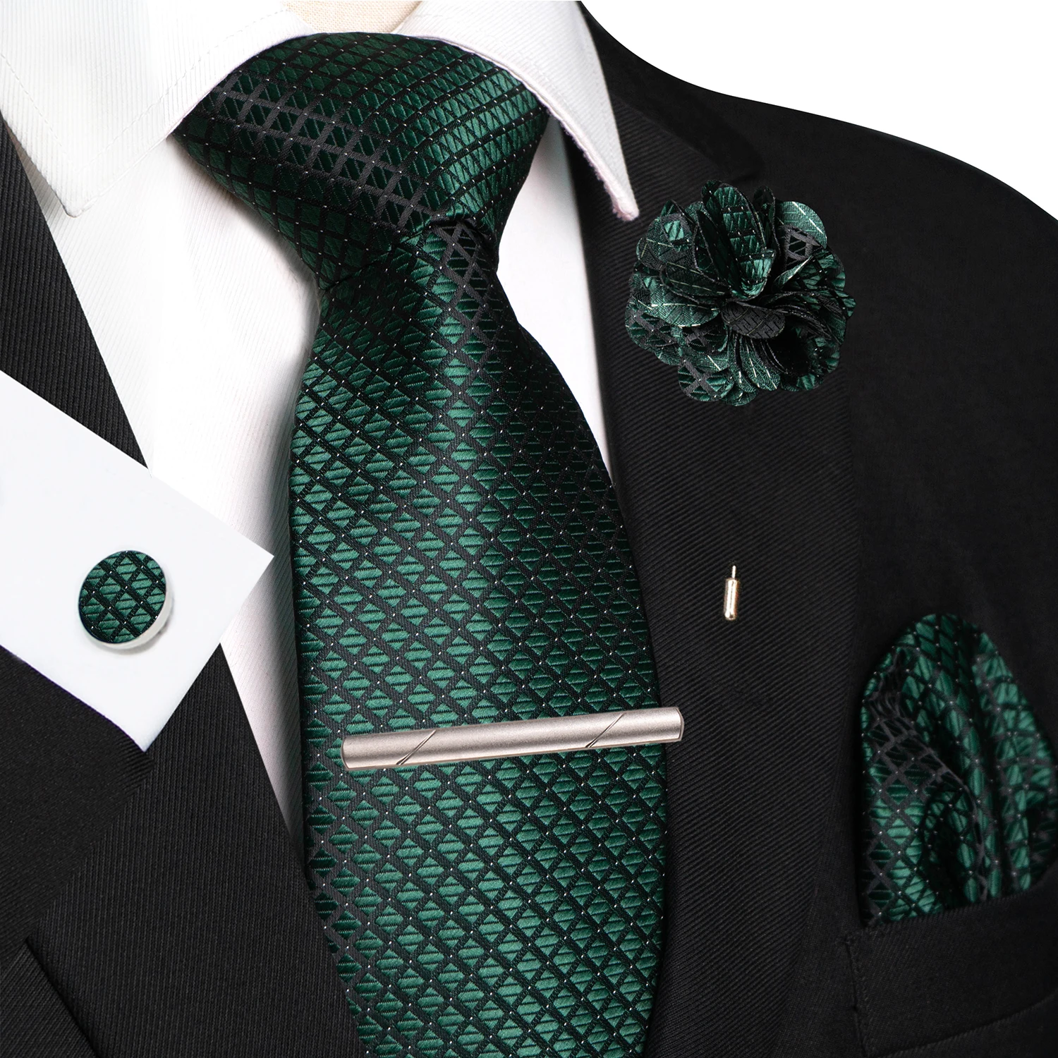 Complete Men's Tie Accessories - Men'S Accessories Office 评论和价格