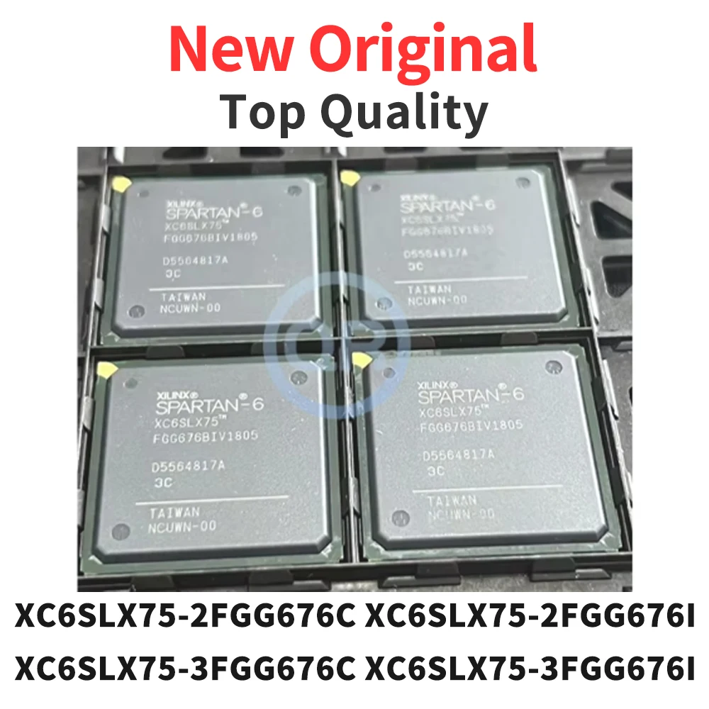 

(1 шт.) XC6SLX75-2FGG676C XC6SLX75-2FGG676I XC6SLX75-3FGG676C XC6SLX75-3FGG676I BGA-676 XC6SLX75 FGG676 Происходящий чип
