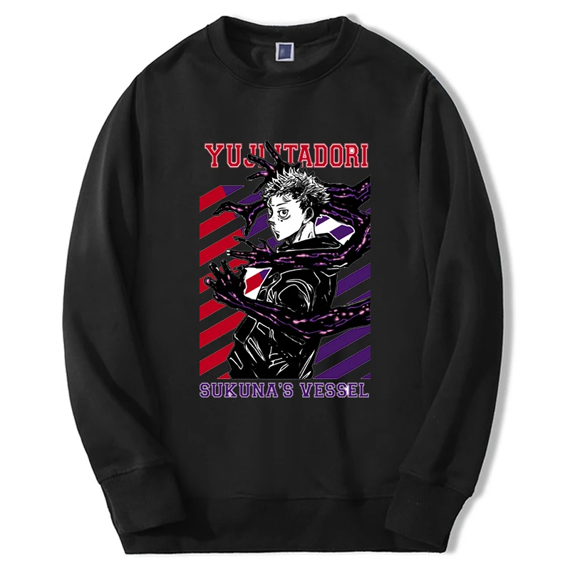 

Jujutsu Kaisen Sweatshirts Ryomen Sukuna Anime Manga Graphic Men Women Hoodies Fleece Long Sleeve Harajuku Moletom Tracksuit