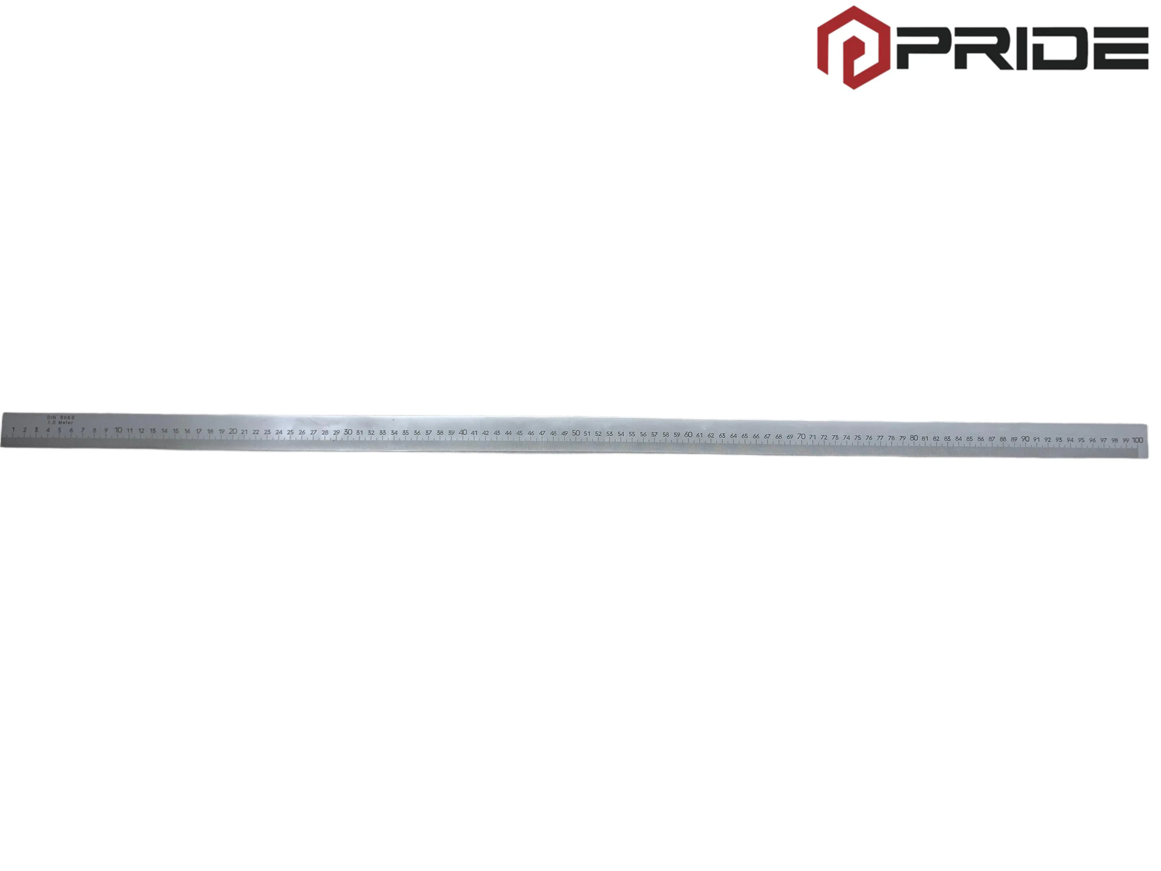 1000mm Stainless Steel Flat Graduated Straight Edge DIN 866-B Ruler