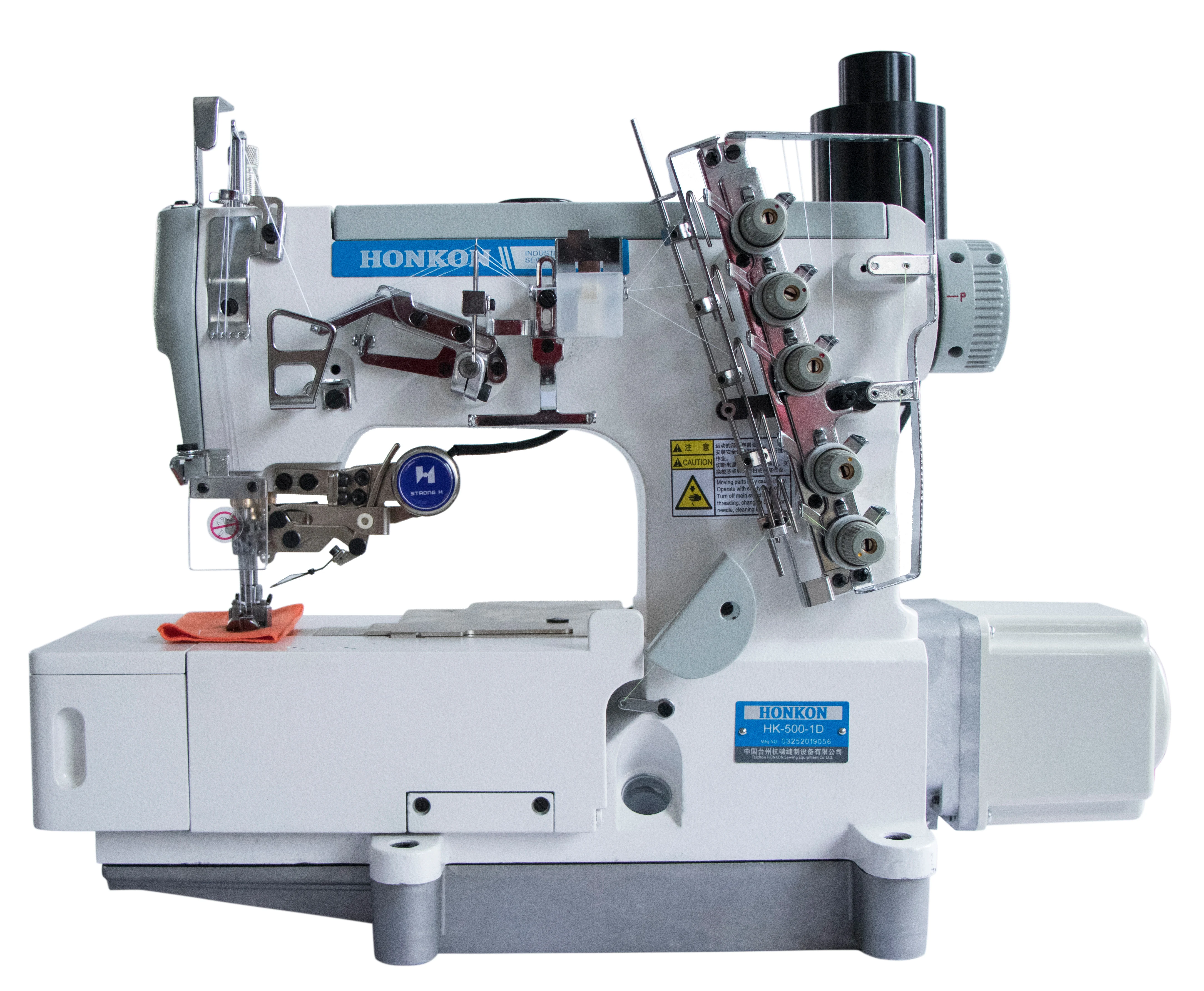 Automatic Thread Cutting Industrial Sewing Machine Is Used for Knitting Fabrics, T-shirt Cuffs, Etc HK-500-01CBDAT