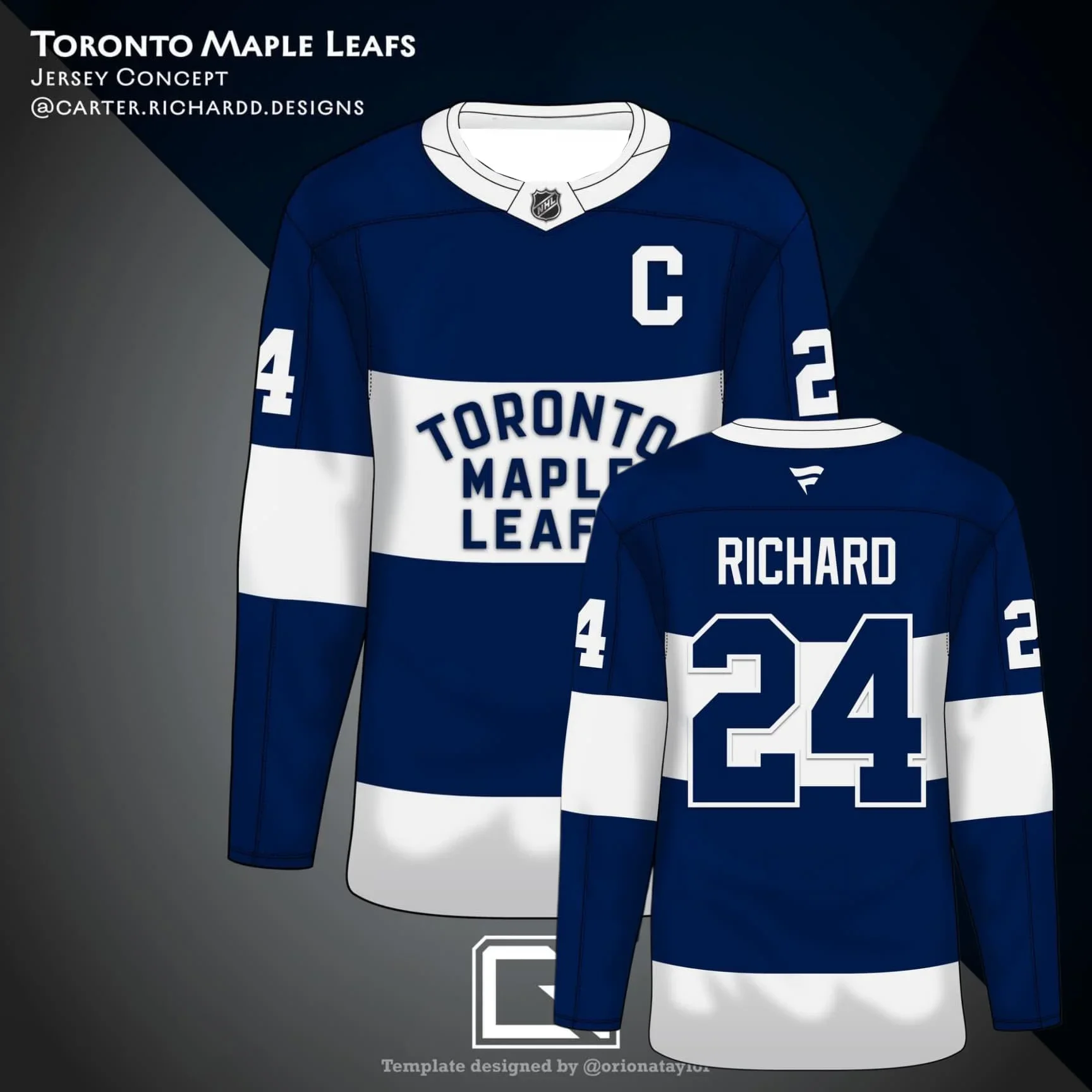 2026 Toronto Maple Leafs Custom Ice Hockey Jersey Breathable Quick Dry Performance Fabric with Maple Leaf Logo Print Number 24