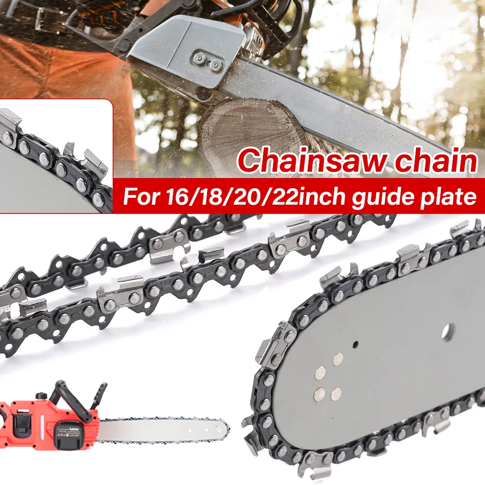 Steel Chainsaw Chain 16/18/20-inch Gauge  325  Drive Link For Electric Chainsaws Replacement Garden Tool