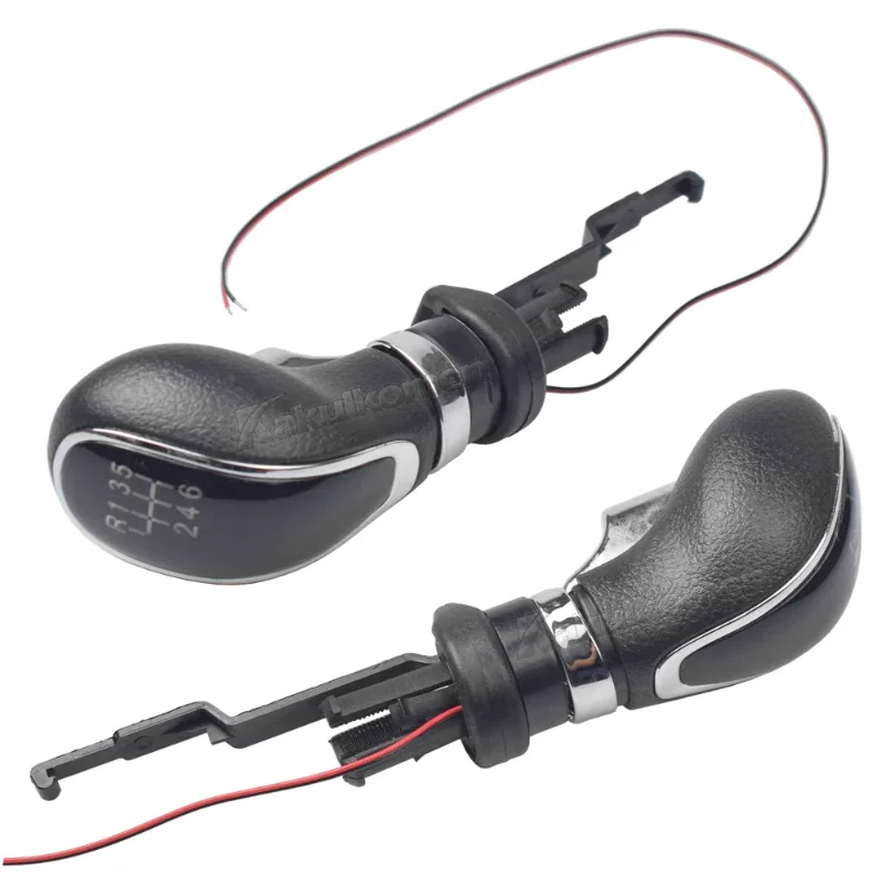 5 6 Speed Head Handle Lever Replacement For Vauxhall Buick Opel Astra Insignia 2009-2013 LED Car Gear Stick Knob Manual