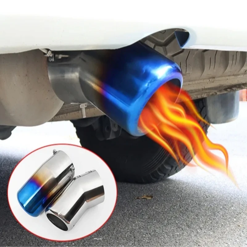 For Toyota Land Cruiser 200 LC200 FJ200 2008-2021 Stainless Steel Exhaust Tip Muffler Decorate Car Exterior Styling Accessories