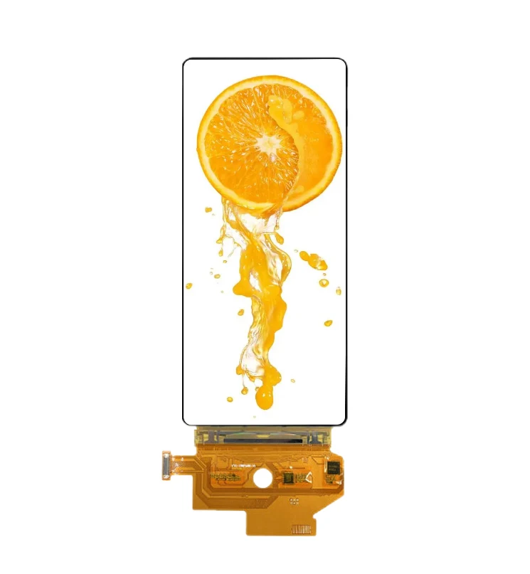 IPS 6.67 Inch Flexible AMOLED 2400*1080 2k OLED Display 40PIN MIPI Interface Foldable OLED Screen