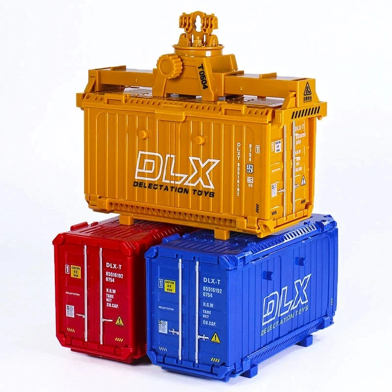 New plastic container crane models,quality transport vehicle toys,simulated children\'s toy gifts,wholesale