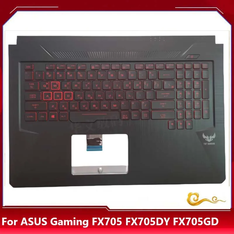 

YUEBEISHENG New/org For ASUS Gaming FX705 FX705DY FX705GD FX705GM Palmrest Korean keyboard upper cover Backlight