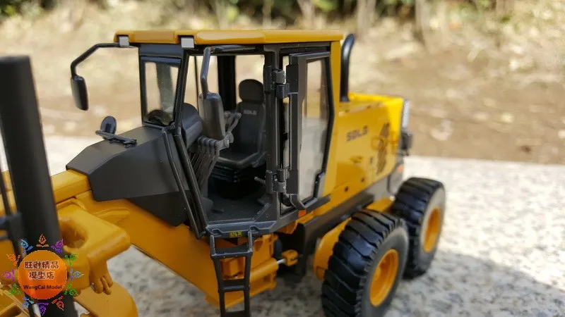 1:35 Scale SDLG G9190 Motor Grader Engineering Machinery Vehicles Model DieCast Toy gift Decoration