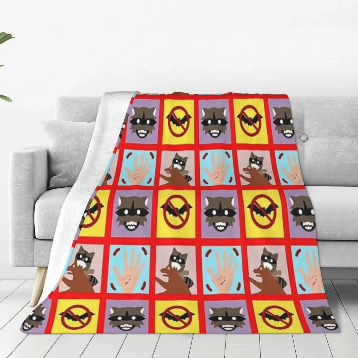 

Rabies Quilt blankets Warm Flange blankets Soft and comfortable blanket picnic blanket birthday gift