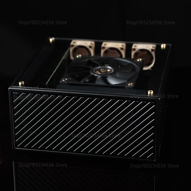 LP P6 ITX Case Aluminum CNC Mini PC Chassis for cnc 4060 GPU with