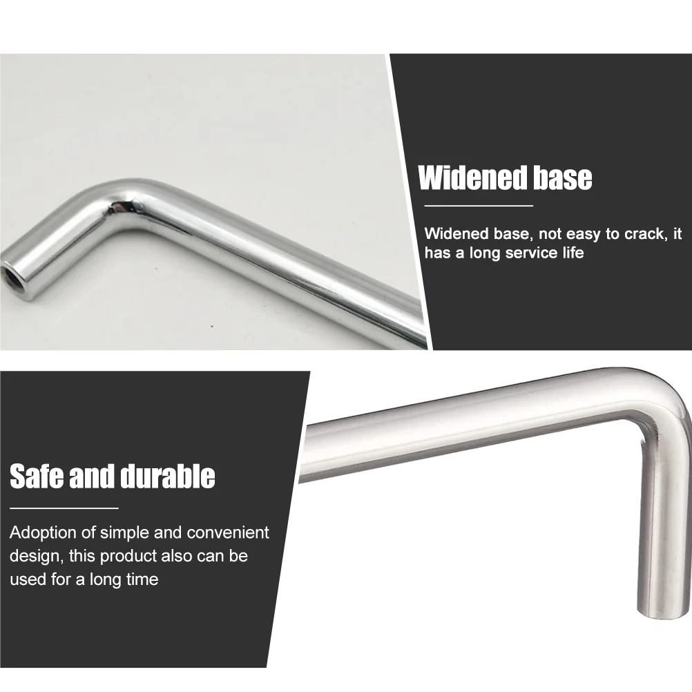 

3Pcs U-Shaped Sliding Door Handle Metal Drawer Gate Handle for Home Kitchen Cabinet Furniture Pull Door Handles