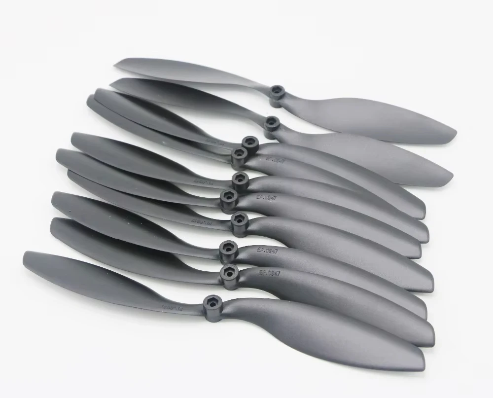 10pcs/lot HY propeller 5045 6030 7060 8043 8060 9047 9060 1047 1147 for RC Airplane Aircraft Model