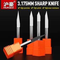 3.175mm Engraving Bits for Router PCB Copper Aluminum CNC Carving Milling Cutter Tool Carbide Steel V Shape Bit 20 to 90 Degree