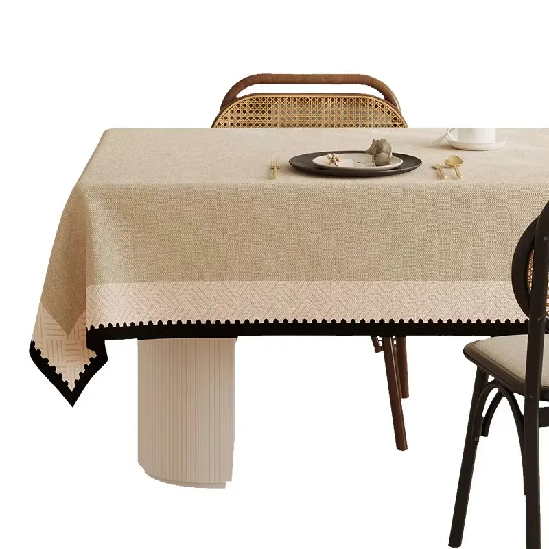 Medieval Style Table Mat, Waterproof Oilproof Soft Decor for Dining & Living Room