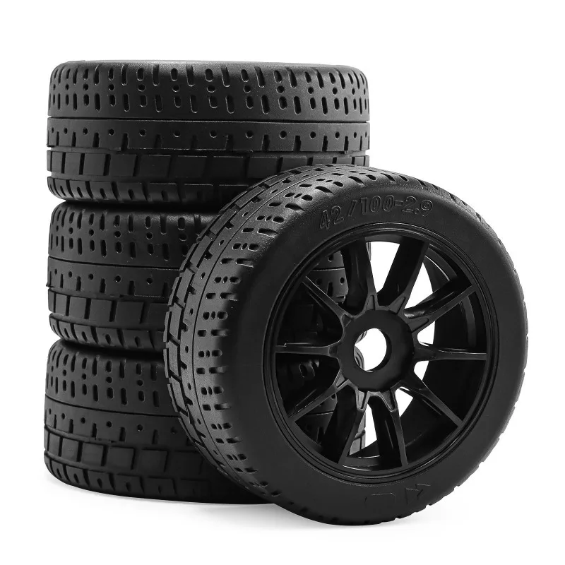 103 مللي متر RC محور عجلات ومجموعة الإطارات ل ARRMA 1/7 INFRACTION/LIMITLESS F1/OUTCAST 6S BLX RC قطع غيار السيارات (17 مللي متر محول سداسي) #5