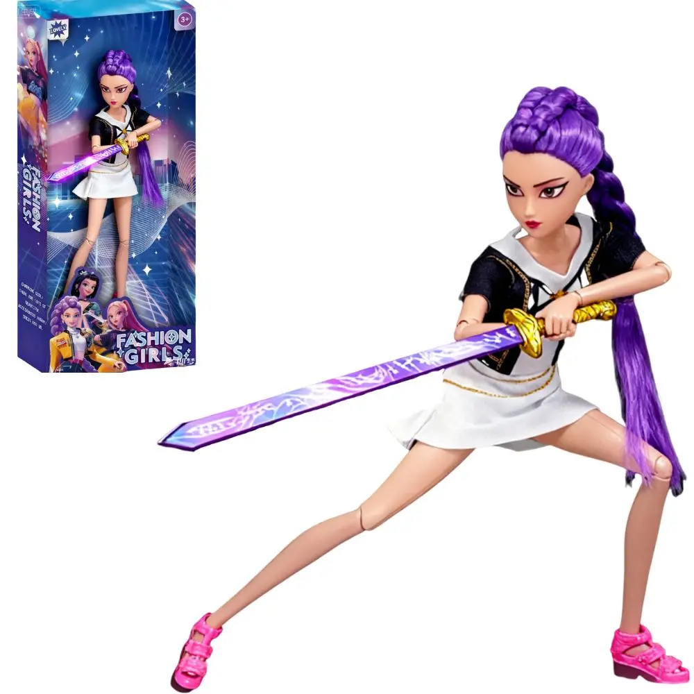 NUOVE action figure Kpop per ragazze - Demon Hunters Rumi Mira Zoey Bambole di plastica, bellissimo giocattolo da collezione, regalo ideale per bambini