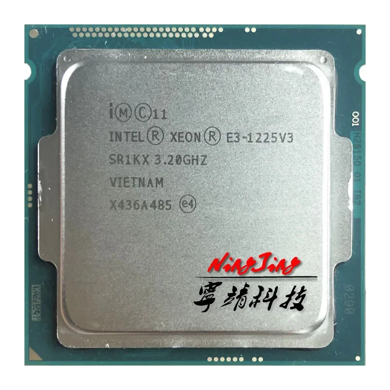 Intel Used Xeon E3-1225 v3 E3 1225v3 E3 1225 v3 3,2 GHz Quad-Core Quad-Thread CPU  8M 84W LGA 1150