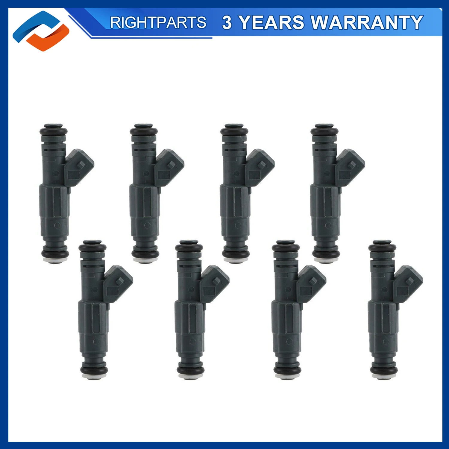 8PCS 0280155931 Fuel Injectors For Cadillac CTS 5.7L 2004-2005 Chevy Corvette 5.7L 2001-2004 0280156211 0280155752