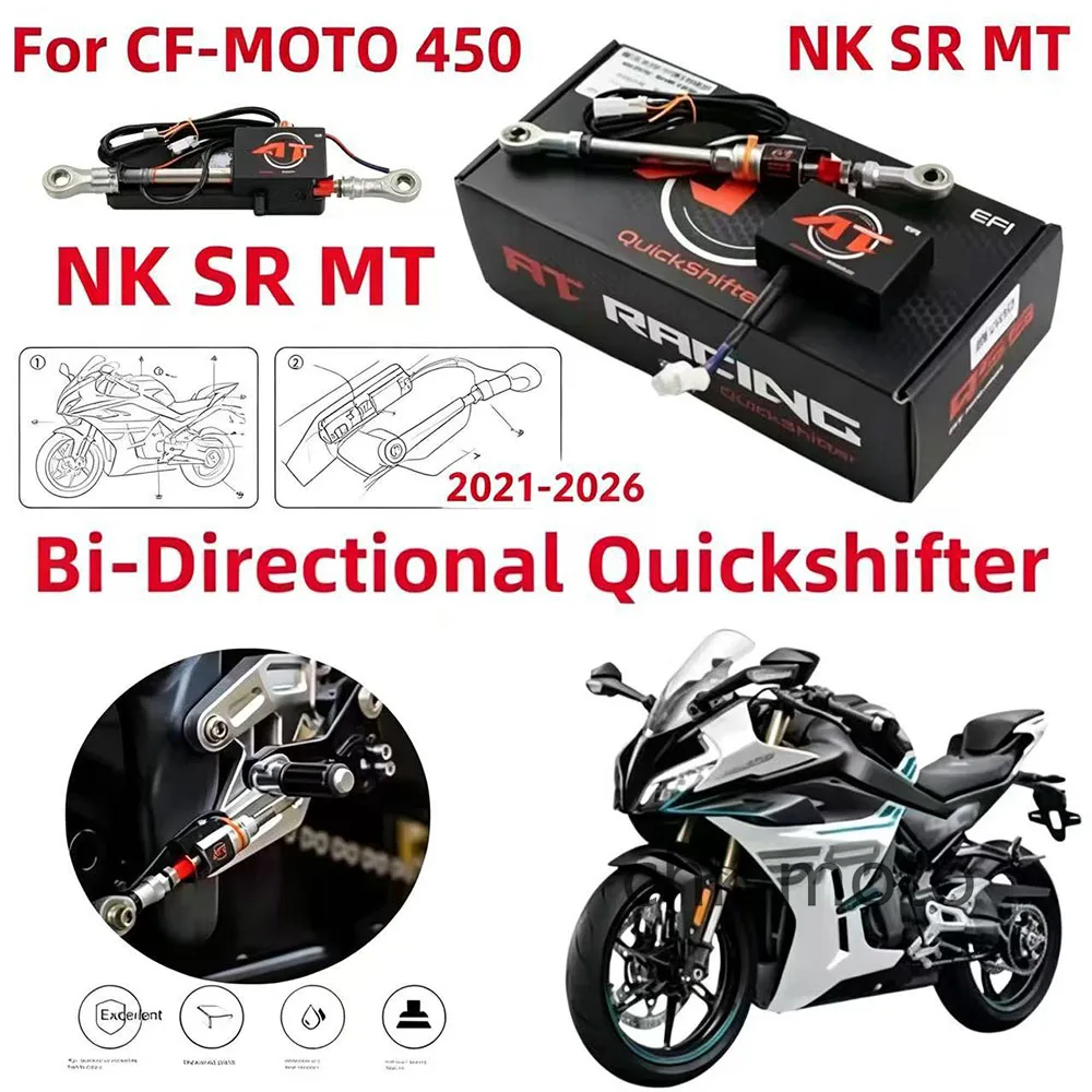 For CF-Moto 450MT 450SR 450NK 450SS 2022 2023 2024 2025 2026 Bi-Directional Quick shifter System