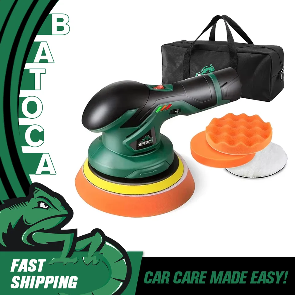 BATOCA カーポリッシャー 本体 Batoca-コードレスデュアルアクションカーポリッシャー、ワイヤレス