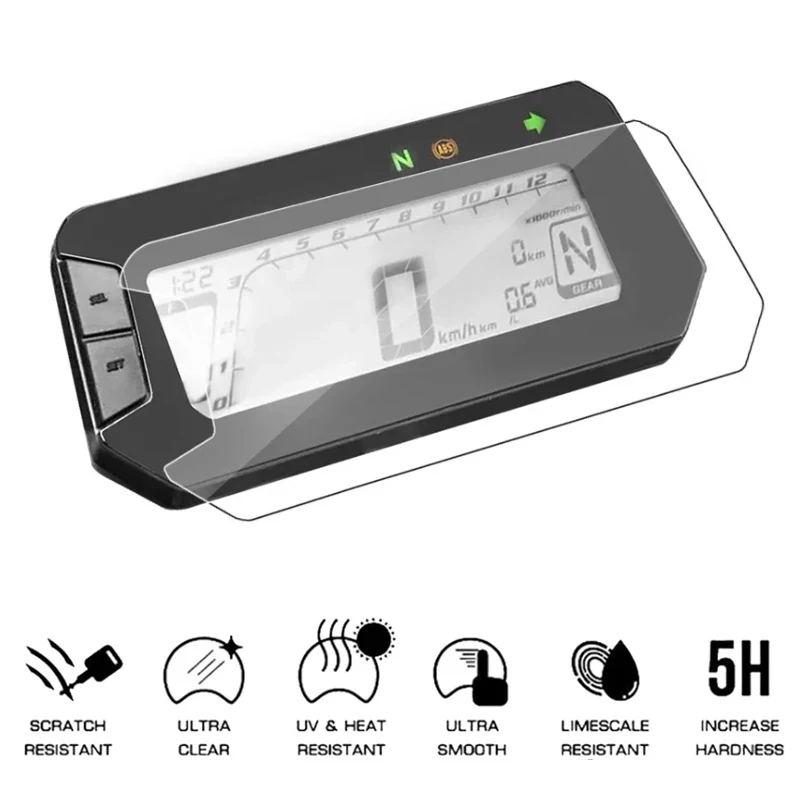 CRF300L Cluster Scratch Protection Film Screen Meter For Honda CRF300 Rally CRF 300 L CRF 300L 2021 2022 2023 Motorcycle
