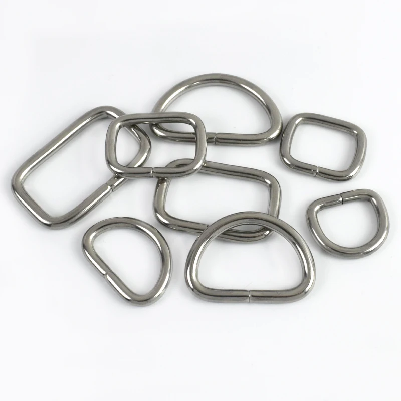 

5/10Pcs 20-38mm Stainless Steel Buckle Backpack Shoulder Strap Link Buckles O/D Ring Clasp Bag Fasteners Clasp DIY Accessories